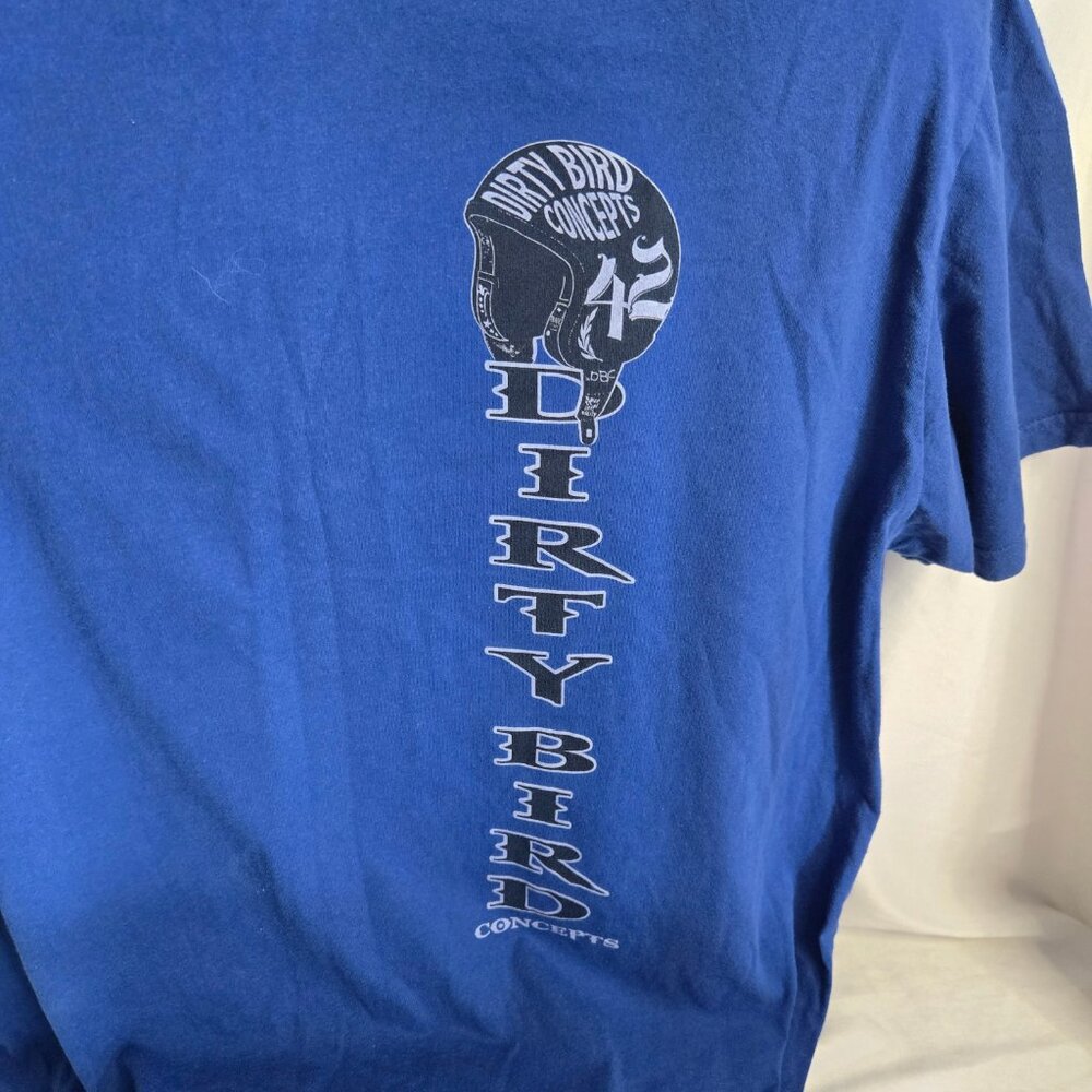 Dirty Bird Concepts Custom Bike Shop T-Shirt (Xxl) View 4